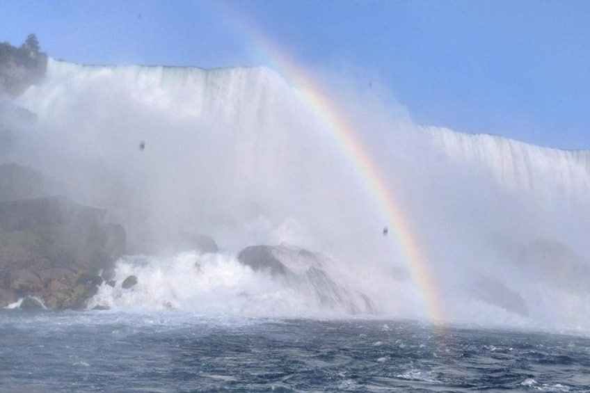 If the sun is out: strong chance of more than one rainbow in your adventure! 3