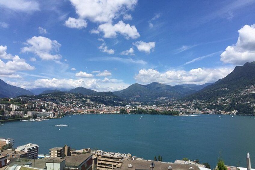 Lugano Morcote, Lake Lugano, private guided tour, from Lugano 4