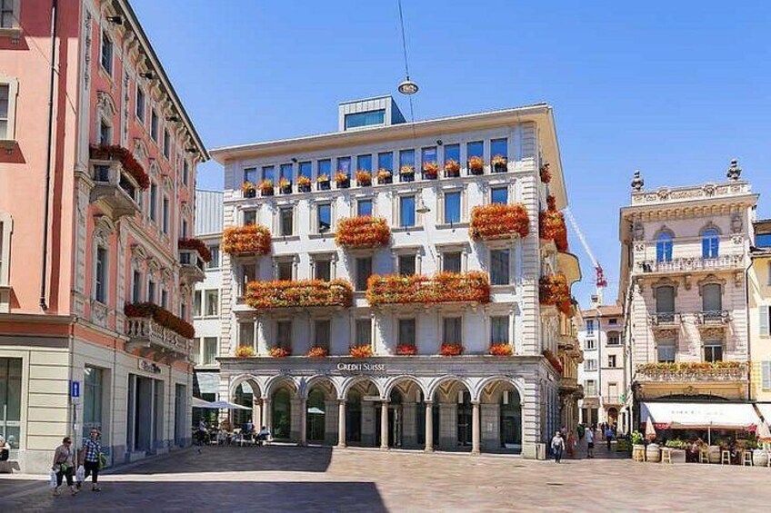 Lugano Morcote, Lake Lugano, private guided tour, from Lugano 4