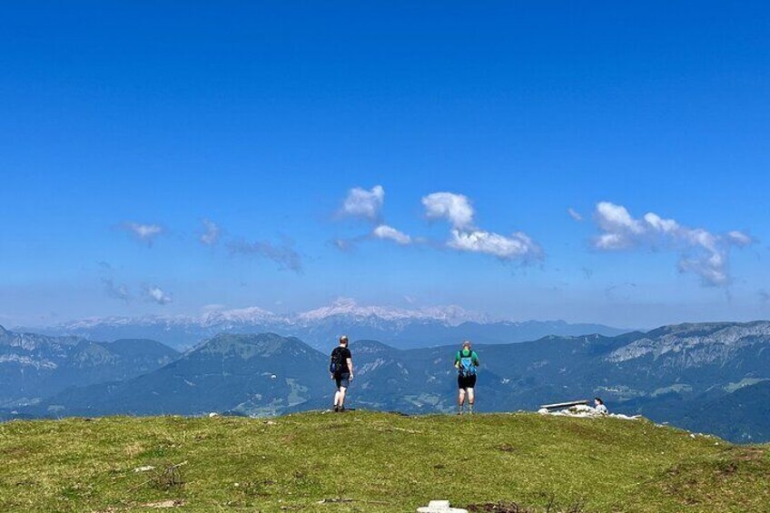 360 view from top of the mountain Blegos.