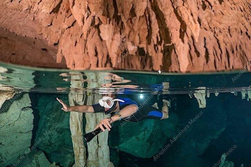 Dos Ojos cenote 1