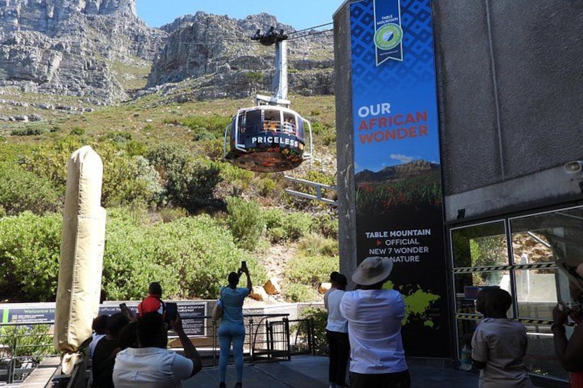 Cableway cable car Table Mountain Cape Town , South Africa 3