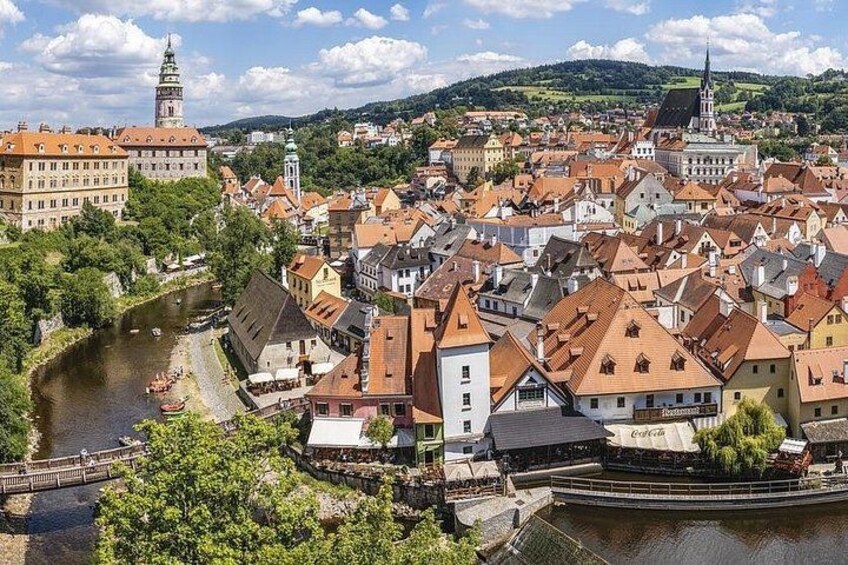 Cesky Krumlov UNESCO medieval Old Town 3