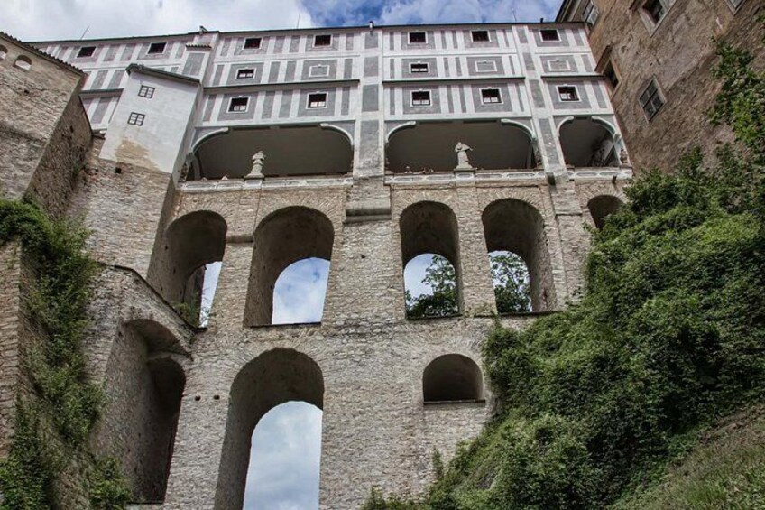 Cesky Krumlov UNESCO medieval castle 4