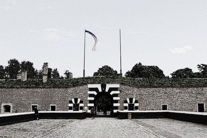 Terezin Little Fortress entrance 1