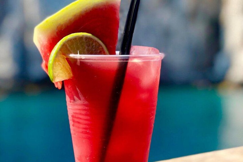 Fruit Cocktail of the day, Fresh Watermelon cocktail 3