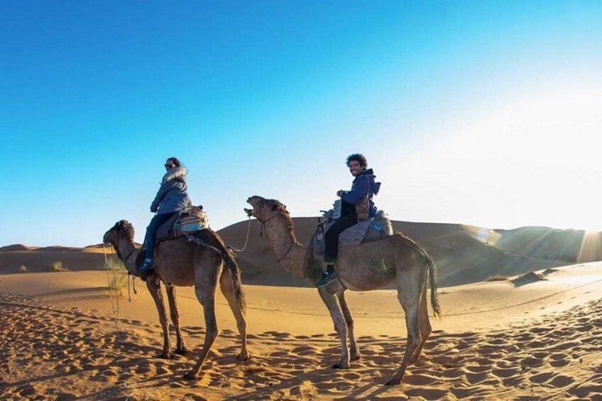 Luxury Camp in Merzouga Desert with Camel Trekking, Vehicule 4WD 2