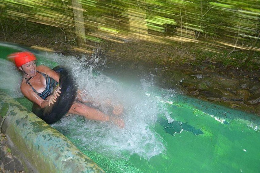 water slide