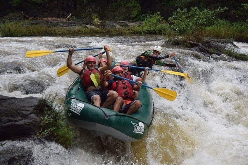 Adventure Rafting Class III and IV in Tenorio River from Playa Tamarindo 3