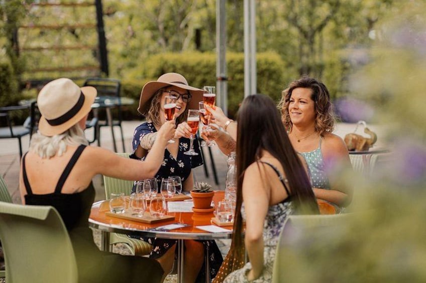 Elephant Island Fruit Winery seated tasting 3
