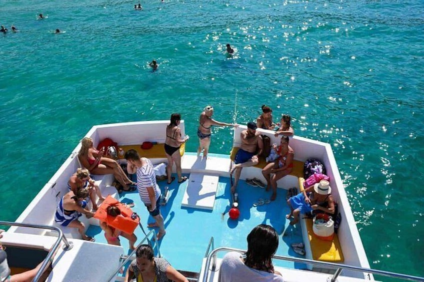 Swimming in Blue Lagoon 5