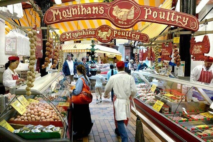 Our wonderful suppliers
 Moynihan's English Market 1
