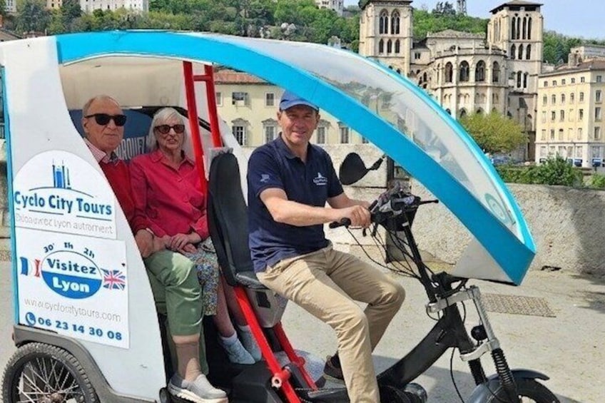 1 or 2-Hour Pedicab tour of Lyon 2
