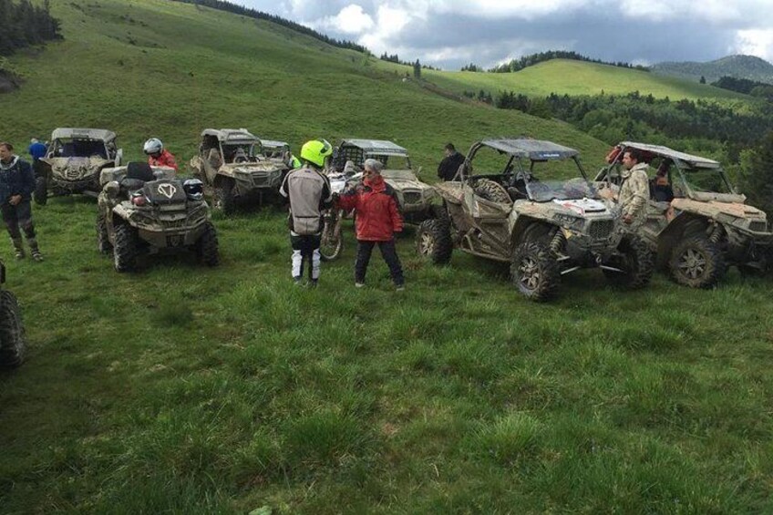 UTV Tour in the Brasov mountains