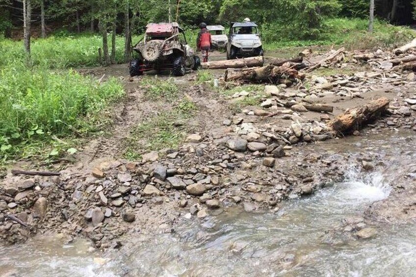 UTV Tour in the Brasov mountains