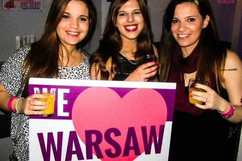 Warsaw Pub Crawl Bars, Nightclub Entry, Free Shots and Games 3
