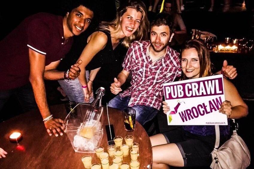 Wroclaw Pub Crawl Bars, Nightclub Entry, Free Shots and Games 4