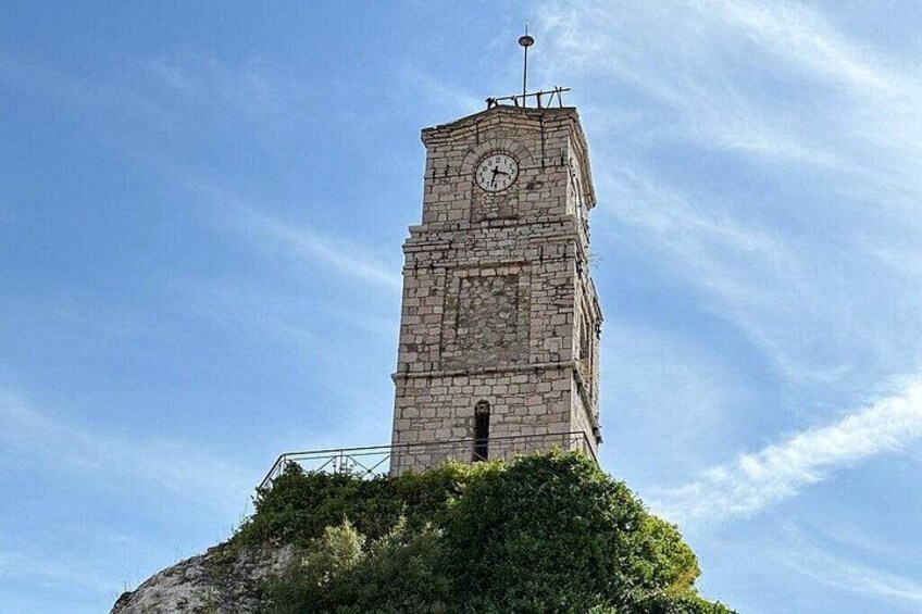 The arachova clock tower 3