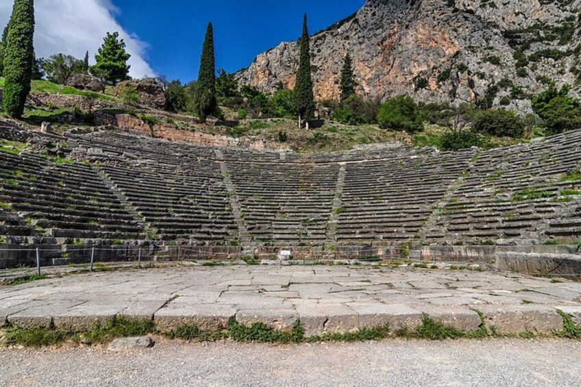 The ancient Theater of Delphi 4
