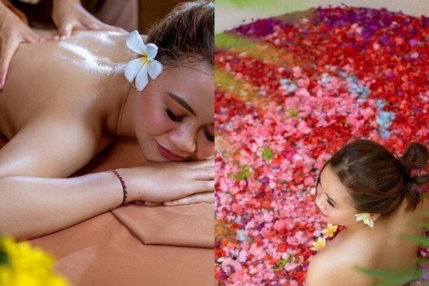Bali Luxury Spa package Massage flower Bath 3