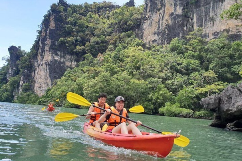 Paddle along the mangrove forest