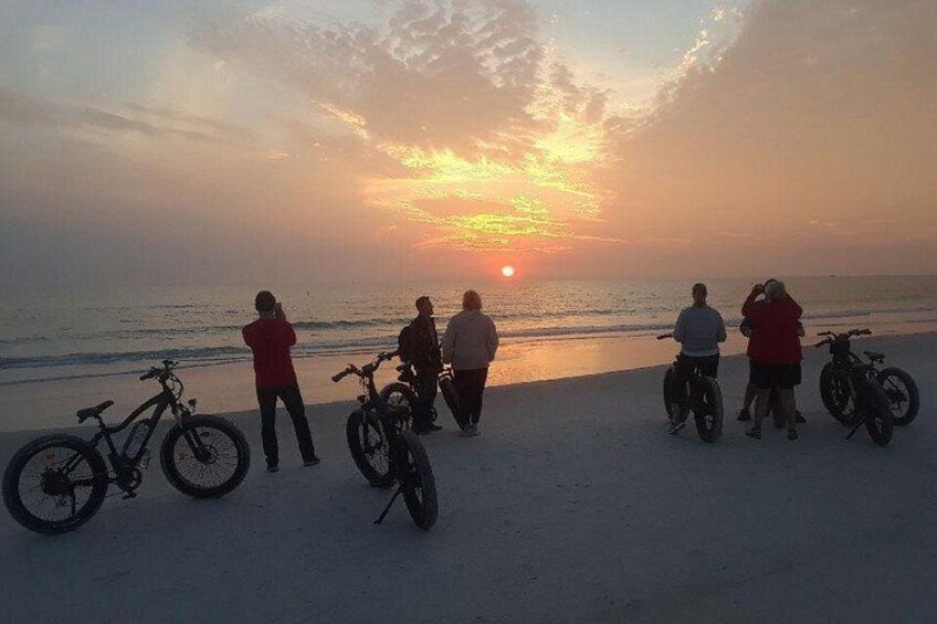 Siesta Key Electric Bike Sunset Tour 5