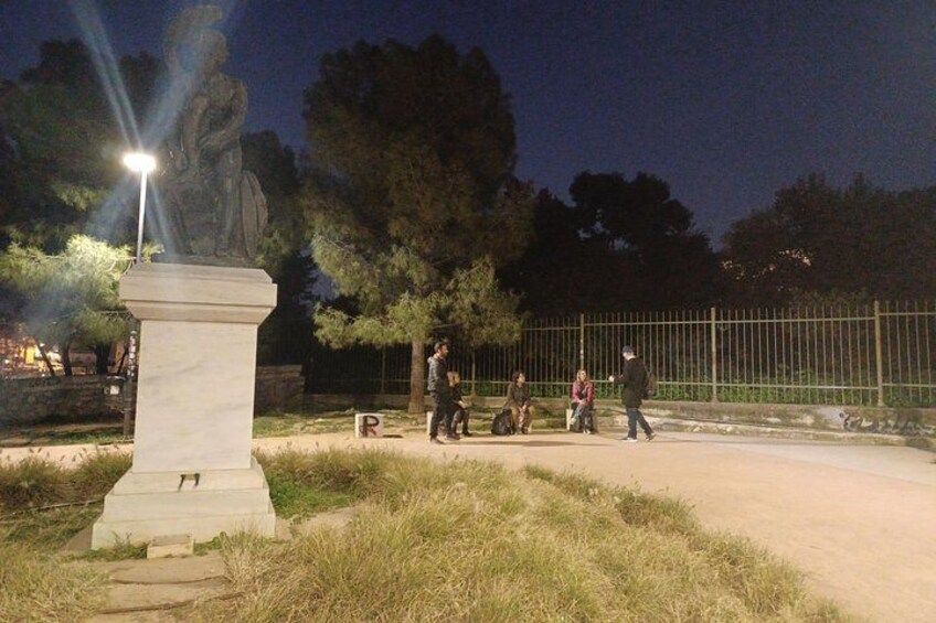Horror Mythology Evening Tour outside the Ancient Agora Athens 4