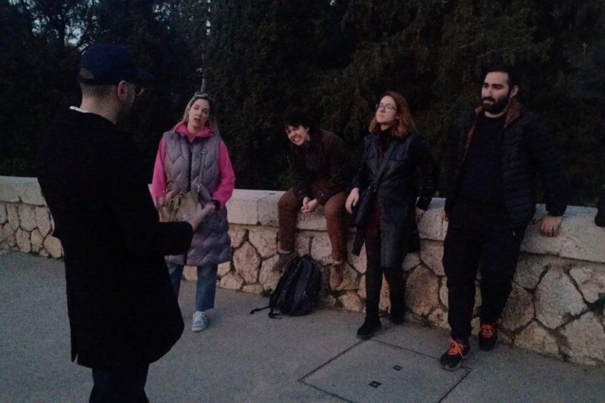 Horror Storytelling Evening Tour in Apostolou Pavlou street 5
