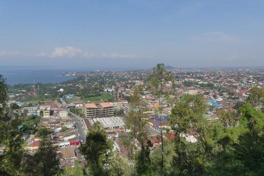 Gisenyi city view alongside Congo 5