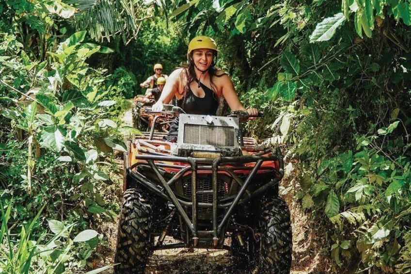 Ubud ATV Ride Through Elephant Cave, Monkey Forest, Waterfall 2