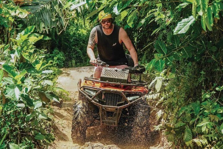Ubud ATV Ride Through Elephant Cave, Monkey Forest, Waterfall 5