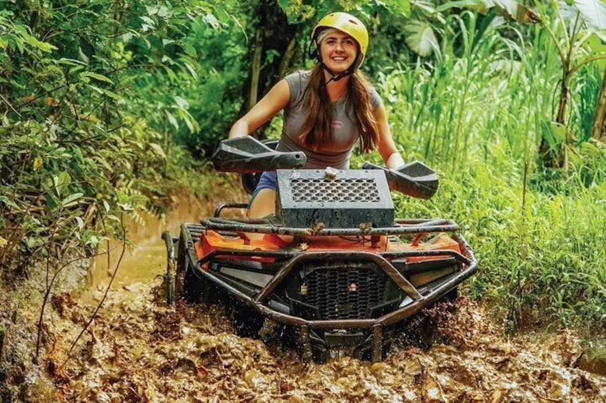 Ubud ATV Ride Through Elephant Cave, Monkey Forest, Waterfall 3