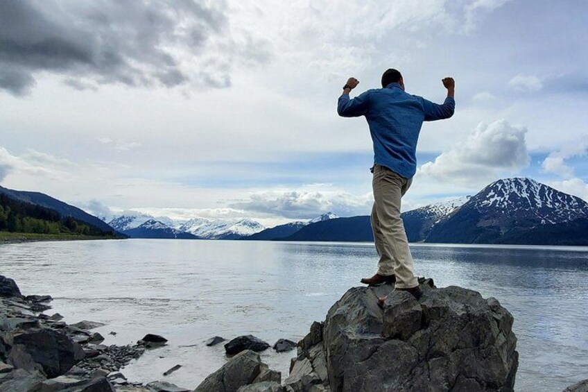 this is social distancing, Alaska Style. 2
