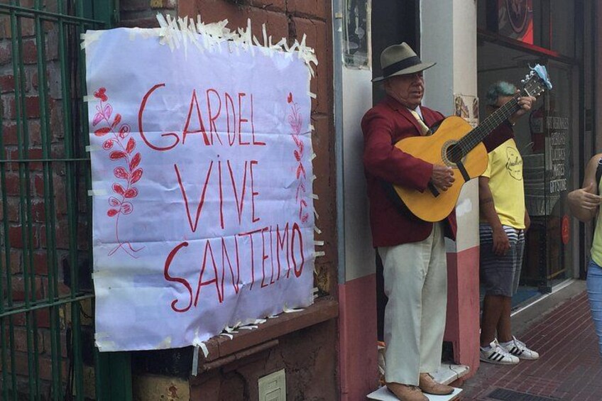 Old world tango music in San Telmo 2