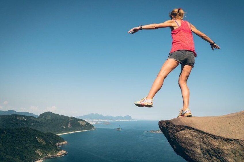 Craziest Shot Ever: Pedra do Telégrafo Hike + Wild Beaches - With Transfer