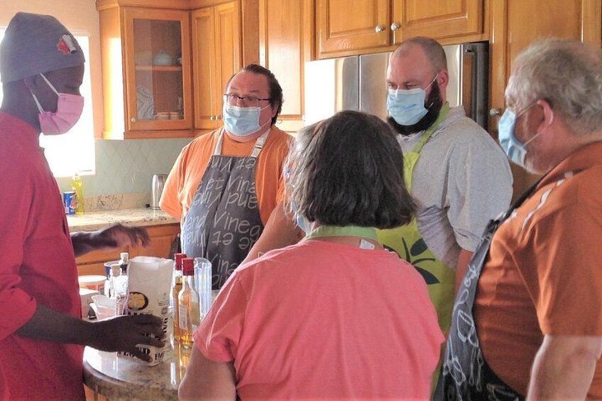 Cook like a Bajan cooking class 3