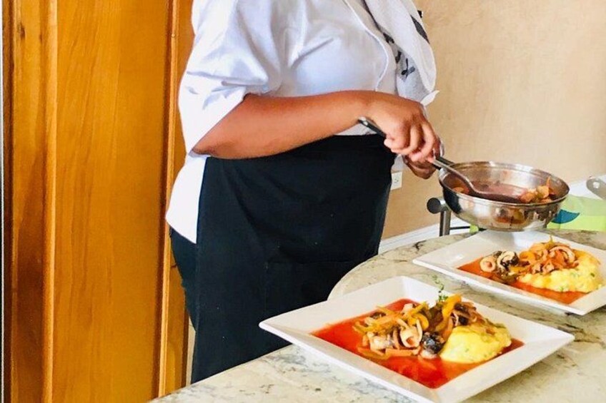 Cook like a Bajan cooking class 4