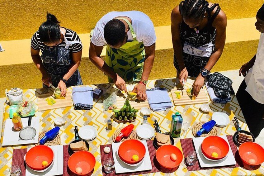Cook like a Bajan cooking class 5