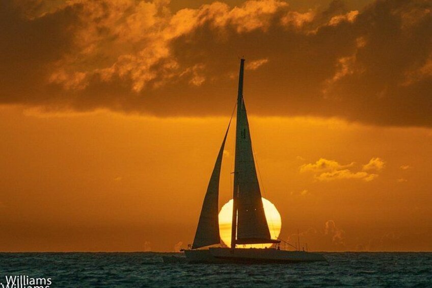 No1Sxm Sailing through the sunset 3