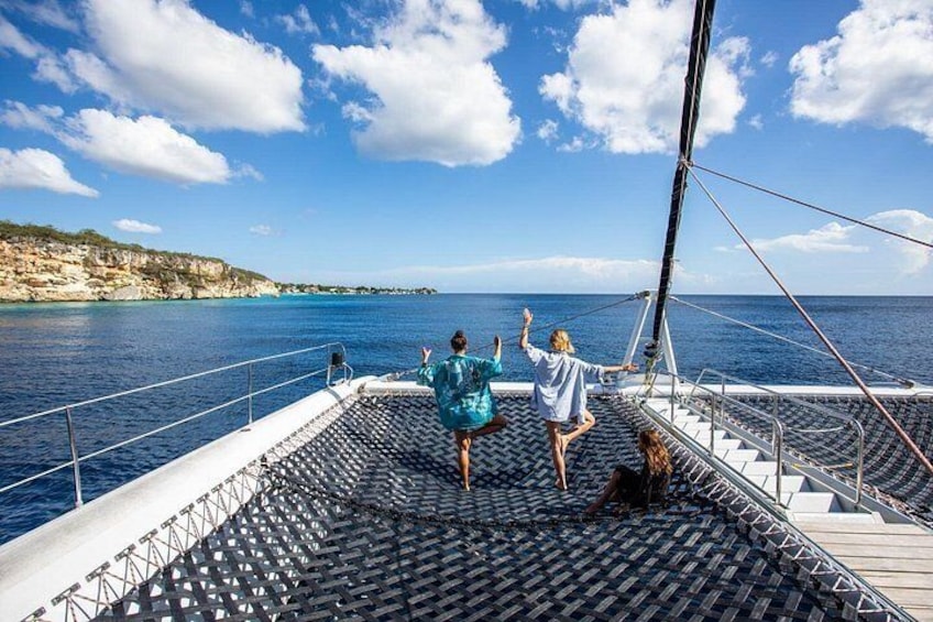 Enjoy the catamaran 2