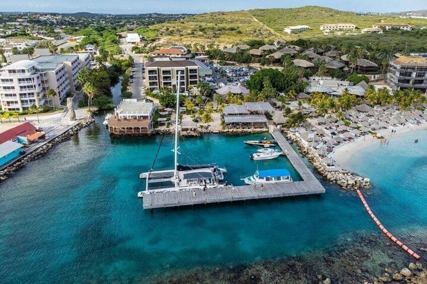 Our meeting point at Mood Beach (Mambo Blvrd) 5