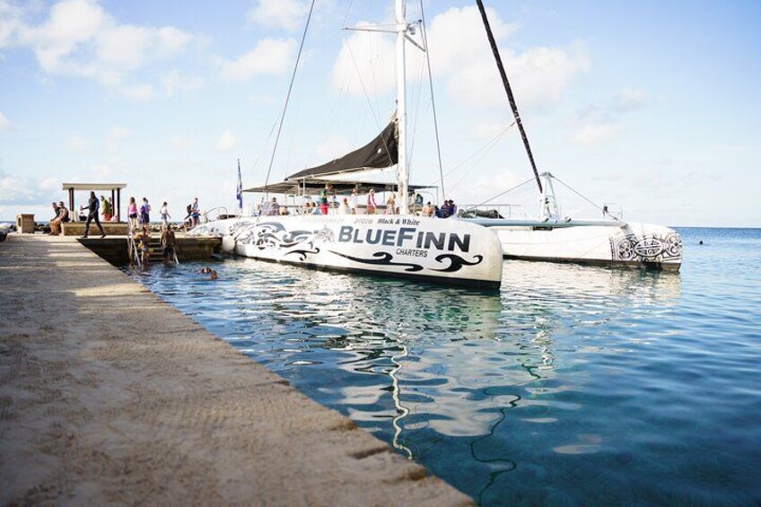 Our meeting point at Jan Thiel Beach 3