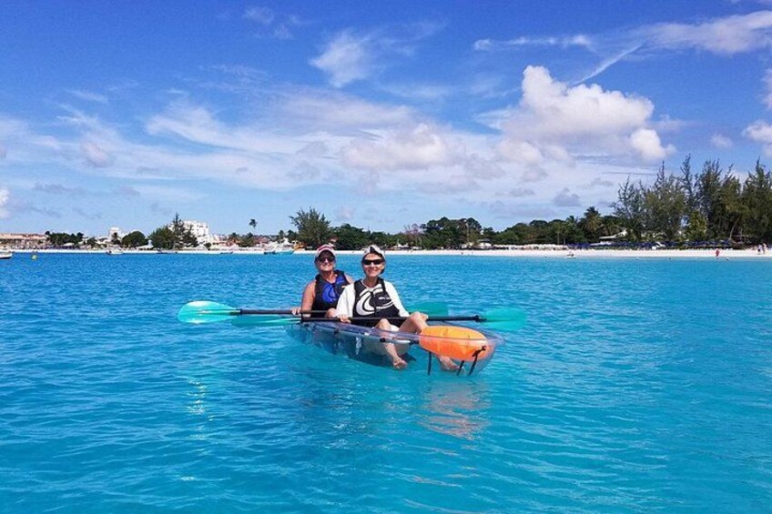 Carlisle Bay Clear Kayak Shipwreck Tour 1
