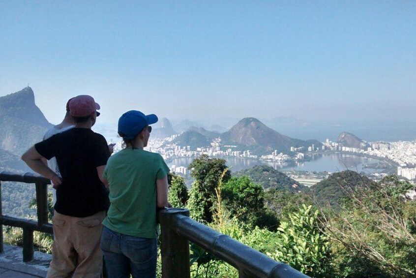 Stop at Chinese View point - One of the classic views of Rio de Janeiro 3