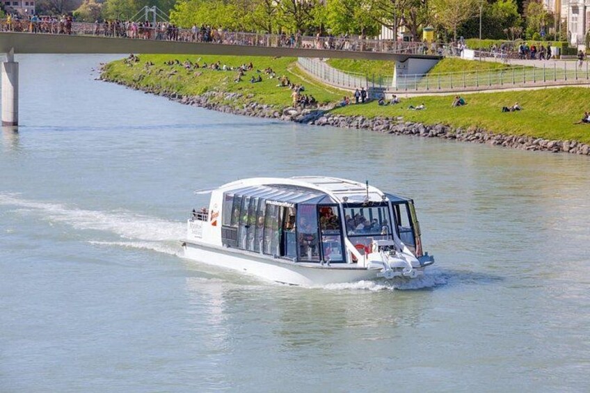 Salzburg Panorama Cruise on the Salzach river 2