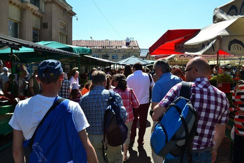 Latvian food tasting tour at Riga Central market (20 tastes) 2