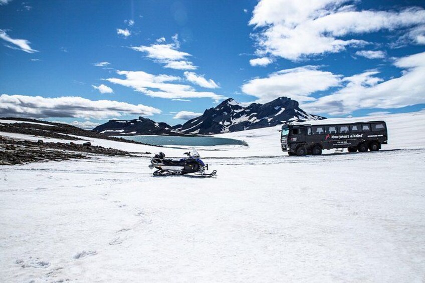 Gullfoss: Langjokull Glacier Ice Cave and Snowmobile Guided Tour 3