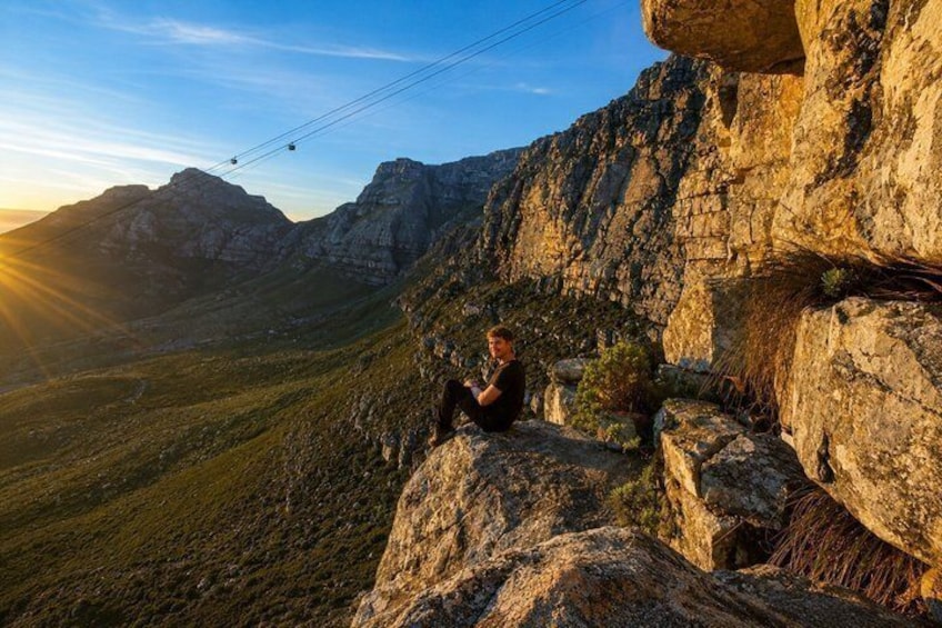 Table Mountain Hike via India Venster at Sunrise 4