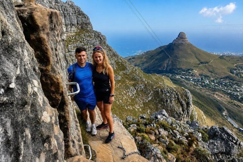 Table Mountain Hike via India Venster at Sunrise 3