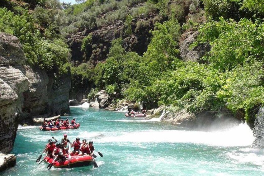 White-Water Rafting Experience from Side and Manavgat